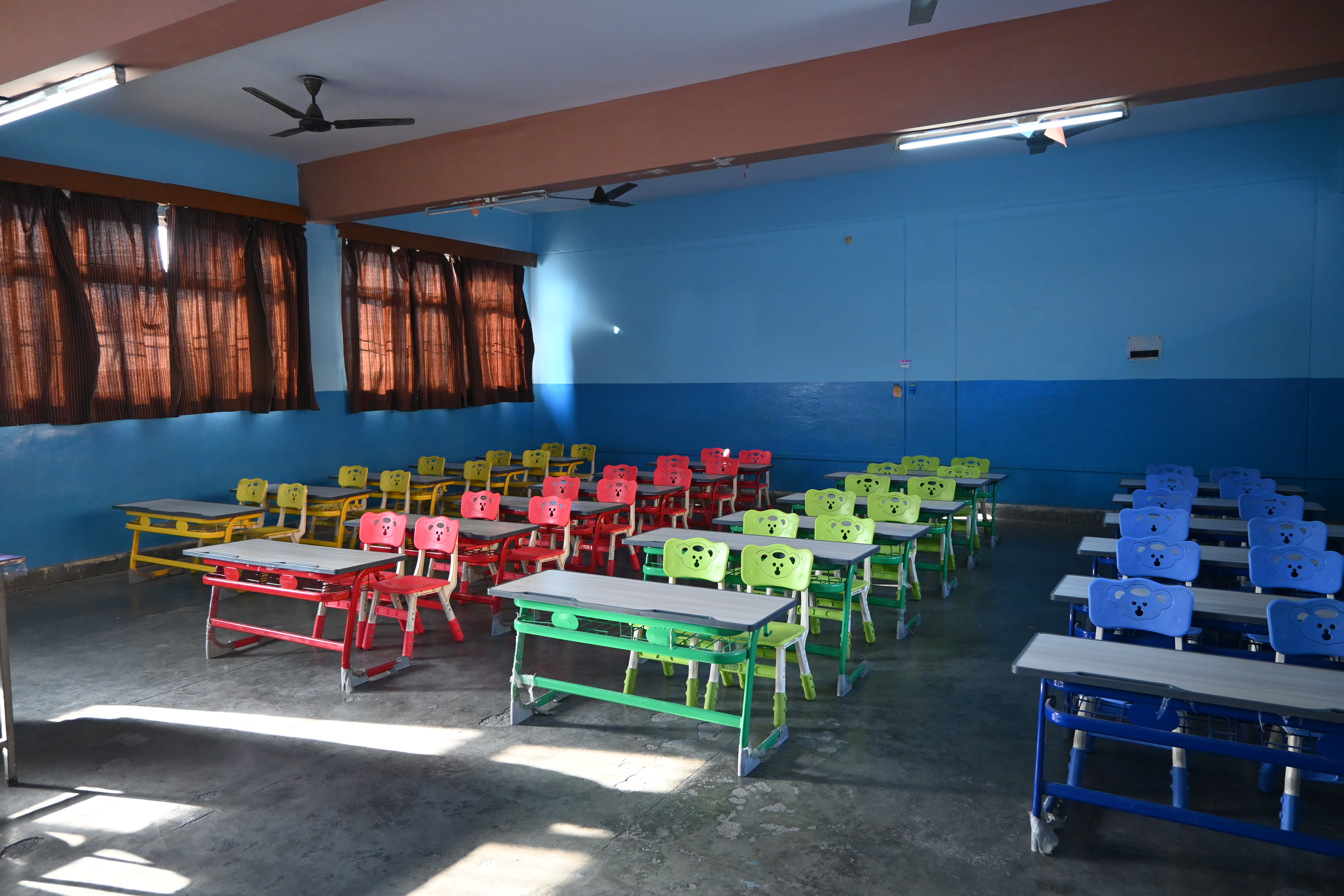 Colorful Round Tables